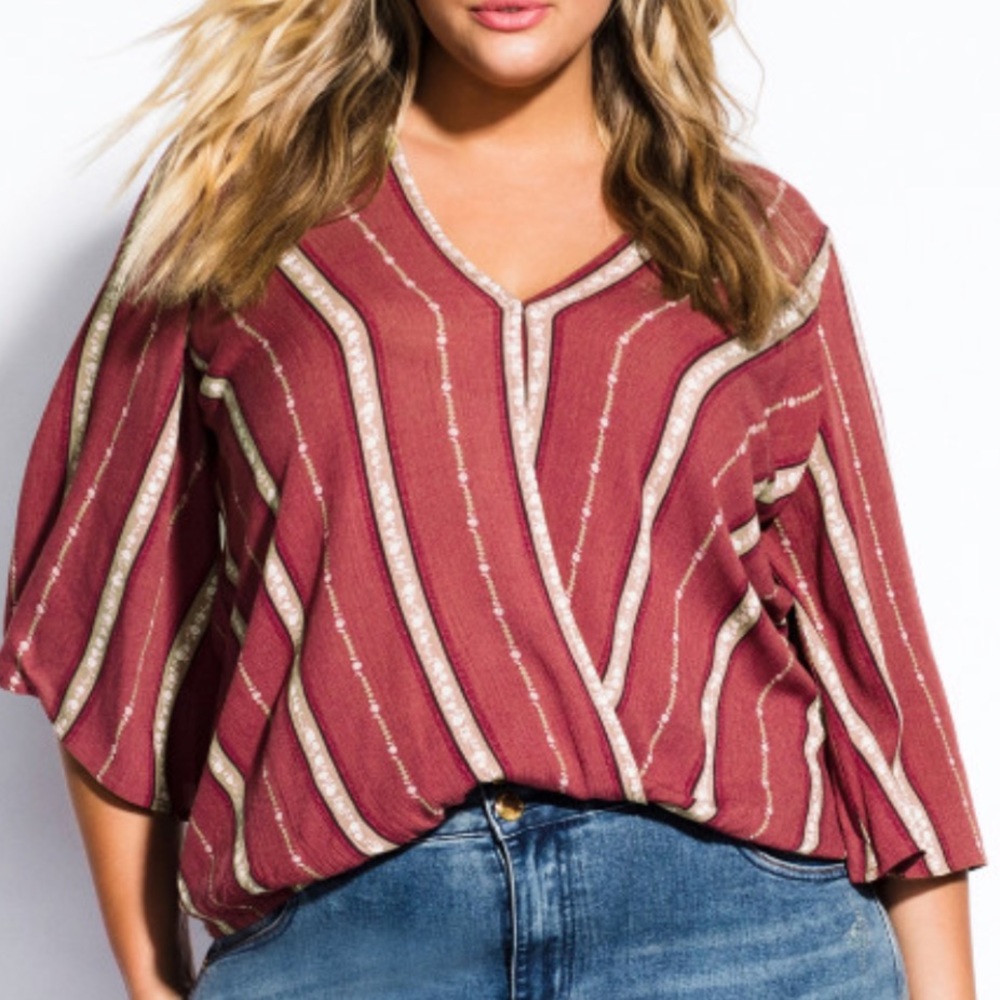 City Chic Women’s Plus-Size Spice Top